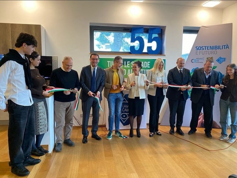 L'inaugurazione dell'Academy di Laminati Cavanna