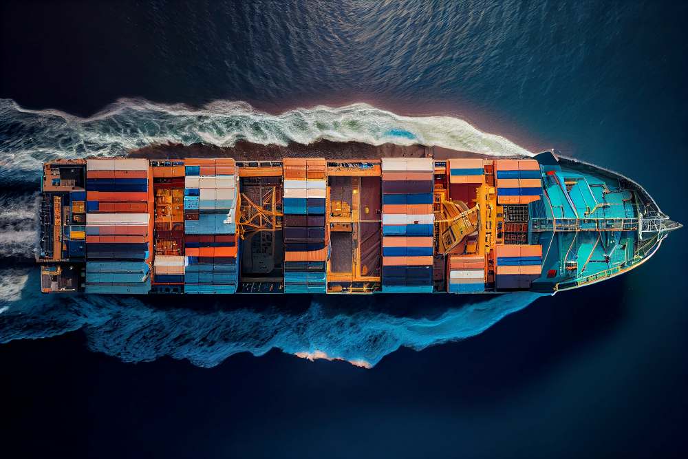 A Roro ship