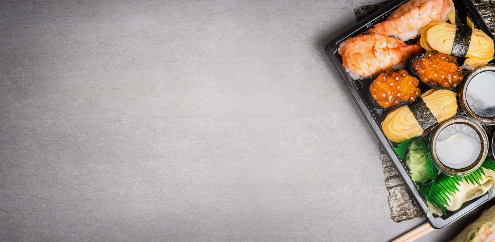 A food packaging sample
