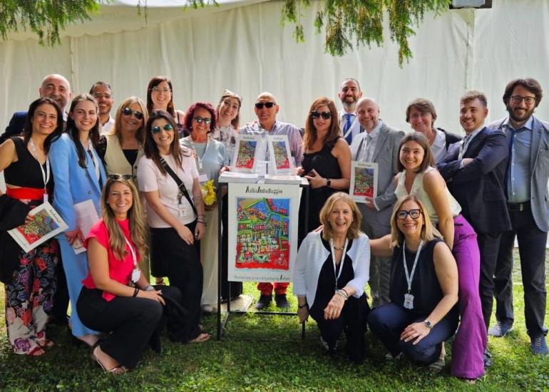 Lavorini e il team di Kairos Media Group